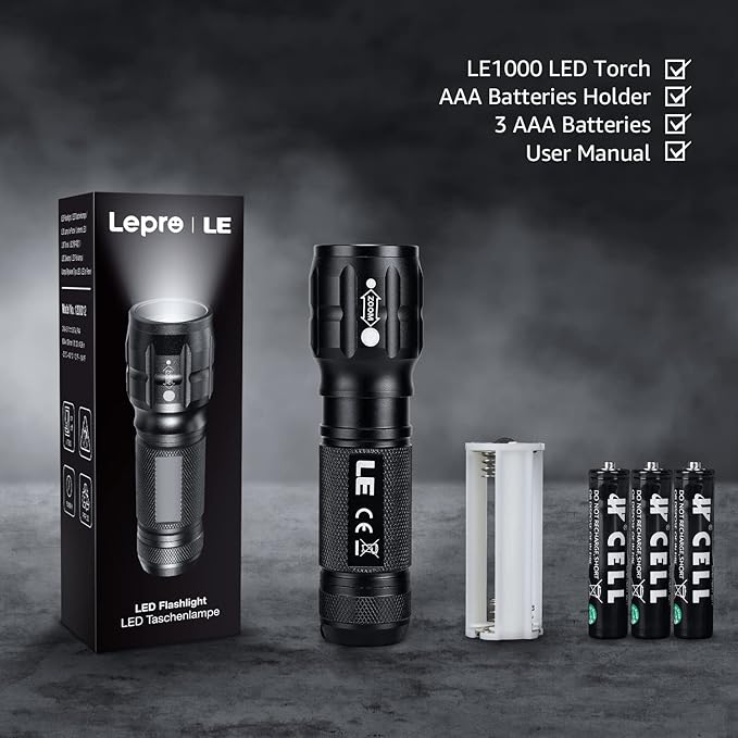 Lighting EVER LED Flashlights High Lumens, Small Flashlight, Waterproof - Image 5