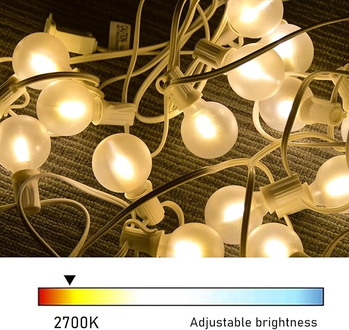 GOOTHY 50Ft LED Outdoor Patio String Lights - Image 9