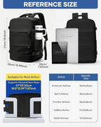 Vacuum Backpack Travel with Pump, Large Travel Backpack with Vacuum System - Image 6