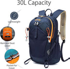 Hiking Backpack 30L Foldable Travel Daypack - Image 3