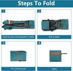 Esup 15L Small Hiking Backpack Foldable Lightweight Travel Day Pack Packable - Image 5