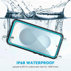 Lanhiem for Samsung Galaxy S25+ Plus Case, IP68 Waterproof Dustproof Case - Image 2