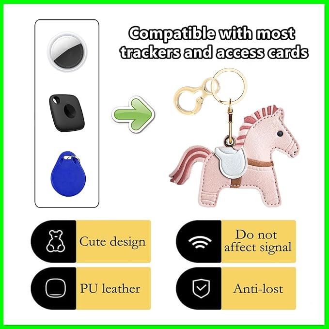 Leather Keychain Holder Case Compatible - Image 3