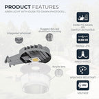 HALO ALB Outdoor Dusk-to-Dawn LED Security Area Light - Image 2