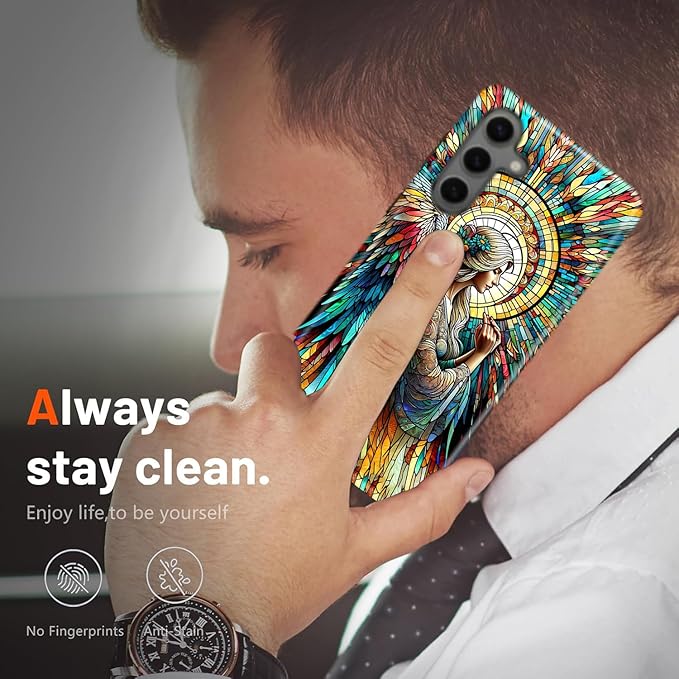 Compatible for Samsung Galaxy A37 5G Case, Dual Layer Heavy Duty 2 in 1 - Image 6