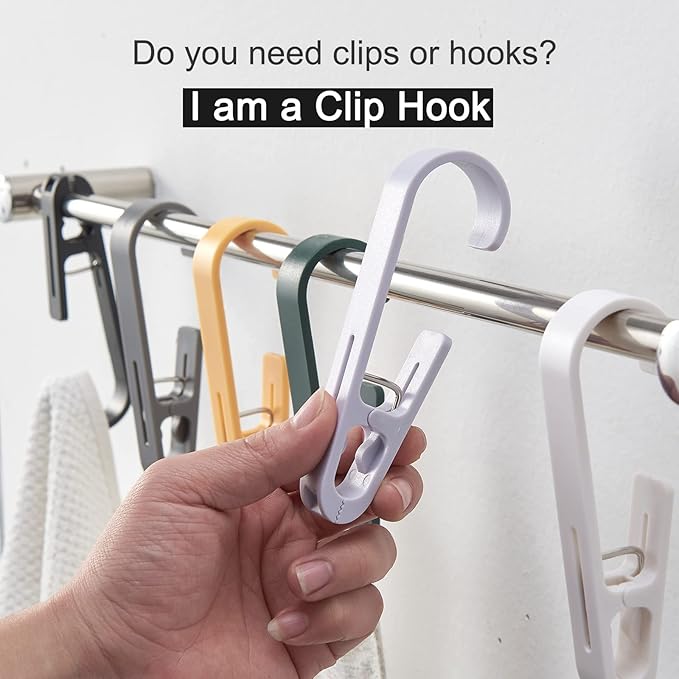 Large Laundry Hook Clothes pins 4PCSpcs Sock Clip Laundry Clips - Image 3