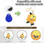 BORKUANA Leather Keychain Holder Case Compatible - Image 4