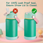 Kerilyn 12oz Water Bottle 2 Pack, Stainless Steel Insulated Water Bottle Bulk - Image 6