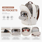 LOVEVOOK Laptop Backpack for Women 17.3 inch, Cute Womens Travel Backpack Purse - Image 2