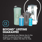 HydraPak Stow Collapsible Water Bottle – 350ml, 1L – Ultralight, Leak-Proof - Image 6