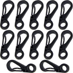 Mini Carabiner Clips with Metal Spring Wiregate Hook and Little Eye Hole by Bytiyar