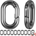 Small Carabiner, O-Ring Key Ring by Unknown