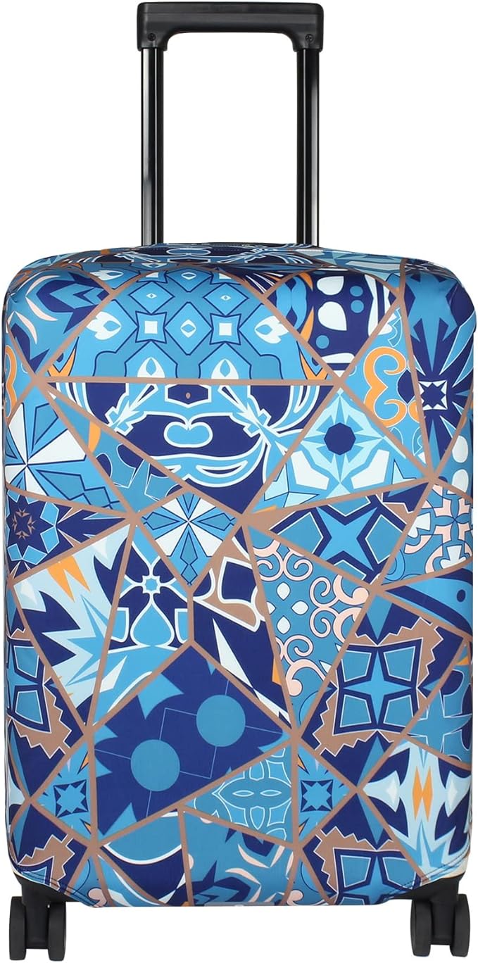 Explore Land Travel Luggage Cover Suitcase Protector Fits 27-30 Inch Case by ExploreLand