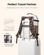 LOVEVOOK 40L Travel Backpack for Women, Airline Approved Carry On Luggage - Image 7