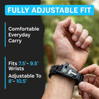 Paracord Bracelet Compass Hiking Survival Kit Emergency Whistle Fire Starter - Image 4