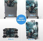 Luggage Cover Protector for 30-32 Inch Suitcases, TSA Approved Elastic Travel - Image 6