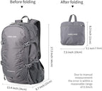 NODLAND Lightweight Backpack, Travel 40L Foldable Water-Resistant Daypack - Image 2
