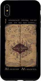 iPhone XS Max Harry Potter Marauder's Map Words Case by HarryPotter