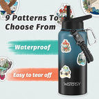 32oz Insulated Water Bottle, BPA Free&Leak Proof, Stainless Steel Water Flask - Image 4