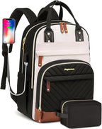 Backpack for Women 15.6 Inch Laptop Backpack Work Business Backpacks Purse by BAGSWAN