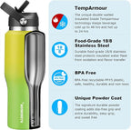 HYDROWION Water Bottle Stainless Steel, Vacuum Insulated Leak Proof Tumbler 32oz - Image 2