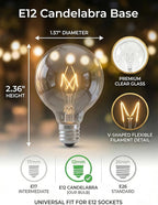 G40 Replacement Bulbs, 15 Pack Incandescent Light Bulbs - Image 2