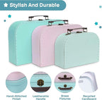 Jewelkeeper Paperboard Suitcases - Image 5