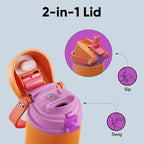 Insulated Water Bottle with Straw - Image 3