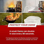 Signature Series Fire Blanket | Flame Suppression Fiberglass Blanket - Image 4