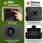 BesLowe Upgraded Motion Sensor Outdoor Wall Light, 13” Dusk to Dawn Porch Light - Image 2
