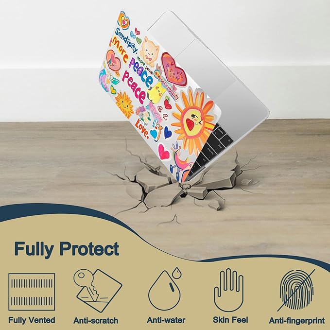 Case for New MacBook Pro 15 inch 2019 2018 2017 2016 Release, Anti-Fingerprint - Image 4