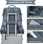 WONHOX Large Travel Backpack Carry on Flight Approved Laptop Work Business - Image 6