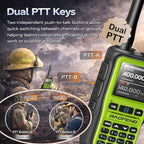 BAOFENG UV-5R Mini Ham Radio: Long Range Handheld Two Way Radio - Image 4