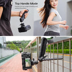 ULANZI TT38 One-Click Opening Vlogging Tripod Uka Quick-Release F38 w Cold Shoe - Image 8