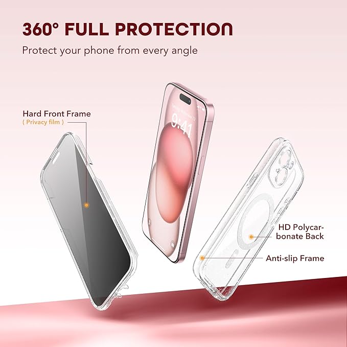 TIESZEN for iPhone 15 Case, Compatible - Image 3