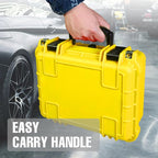 Jack Boss 14x 11.5x 6.5 Inch Hard Case, Portable Weather Waterproof Protective - Image 6