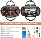 LOVEVOOK Leather Laptop Backpack - Image 3