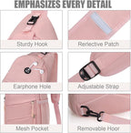 Pritent Crossbody Bags for Women Men Trendy Sling Bag Backpack Casual Chest Bag - Image 5