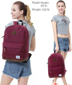Backpack for Men Women, VASCHY Classic Water-resistant Lightweight Travel - Image 4