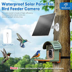 3W Solar Panel for Bird Feeder, Continuously 3W Power - Image 2