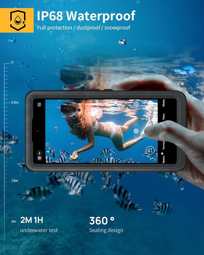 Lanhiem for Pixel 10 Case, IP68 Waterproof Dustproof Shockproof Case - Image 2