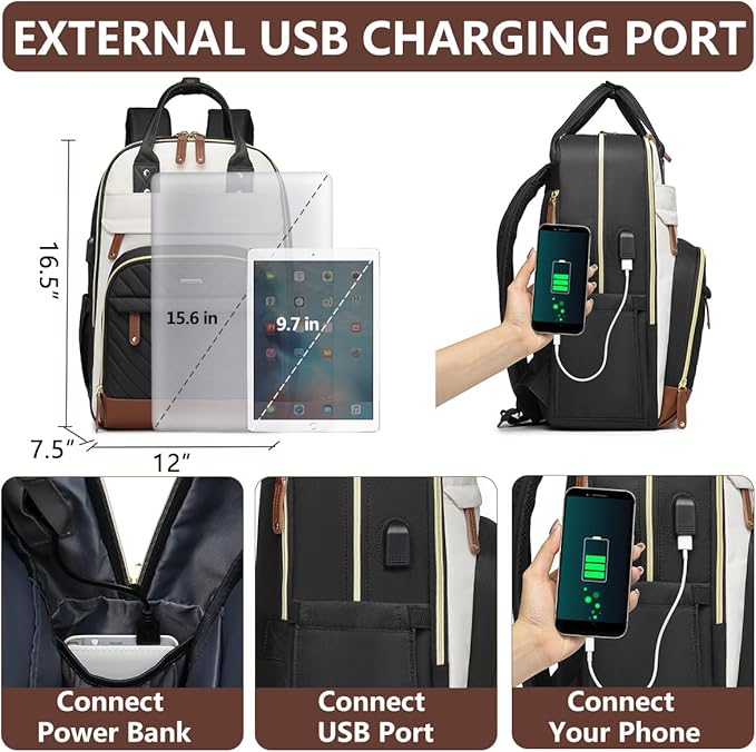 Laptop Backpack for Women Bag - Image 4