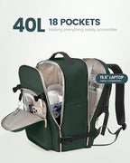 LOVEVOOK Travel Backpack for Women & Men 40L, Airline Approved Carry On - Image 3