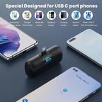 Small Portable Charger for iPhone 17/16/15 Series, 5000mAh 3A PD USB C Power - Image 3