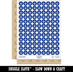 Compass Rose Nautical Star Navigation Map 200+ Round Stickers - Image 2