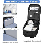 coofay Expandable Backpack For Traveling On Airplane Carry On Backpack For - Image 4