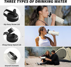 40oz Insulated Water Bottle, BPA Free&Leak Proof, Stainless Steel Water Flask - Image 3