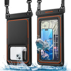 UNBREAKcableXL Size EXTRA Large Waterproof Phone Pouch Floating IPX8 Phone Case by UNBREAKcable