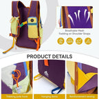 15L Small Hiking Backpack Travel Daypack Colorful Lightweight Packable Foldable - Image 5