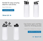 VEGOND 32 oz Insulated Water Bottle Bulk Stainless Steel Metal Water Bottles - Image 5